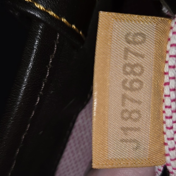 Dooney & Bourke Croc Embossed Leather Double Strap Tassel Satchel in Red - Picture 12 of 12